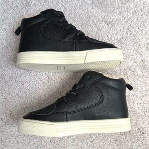 OshKosh B'gosh Castle Black Kids High-Top Sneakers